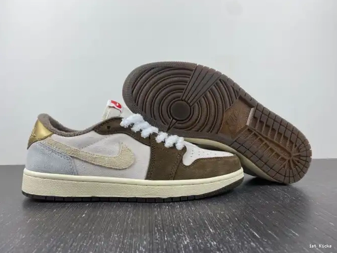1st Kicks the OG Rabbit Year Air Retro Low Jordan 1 of DV1312-200 0531